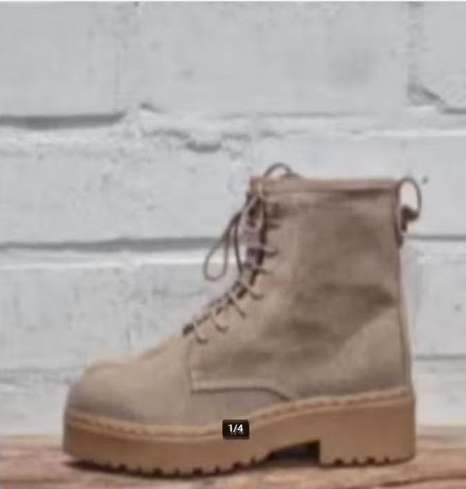 DWARS - Prachtige leren boots maat 40 - Nieuw €129 - DWRS, DWRS, Verzenden, Beige, Lage of Enkellaarzen