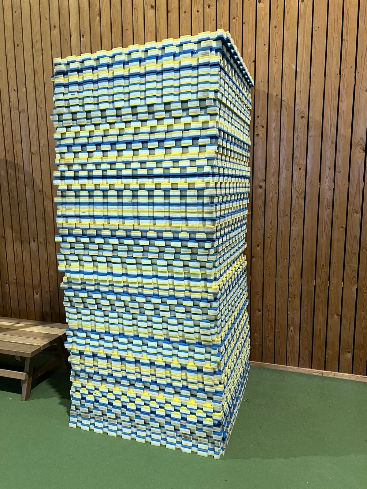 Puzzelmatten judo 60 stuks, Maat XL, Ophalen, Gebruikt, Judo