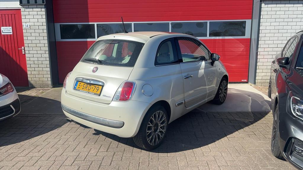 Fiat 500 0.9 TwinAir Lounge PARELMOER / BRUIN LEDER / XENON, Auto's, Fiat, Voorwielaandrijving, Euro 5, 86 pk, Gebruikt