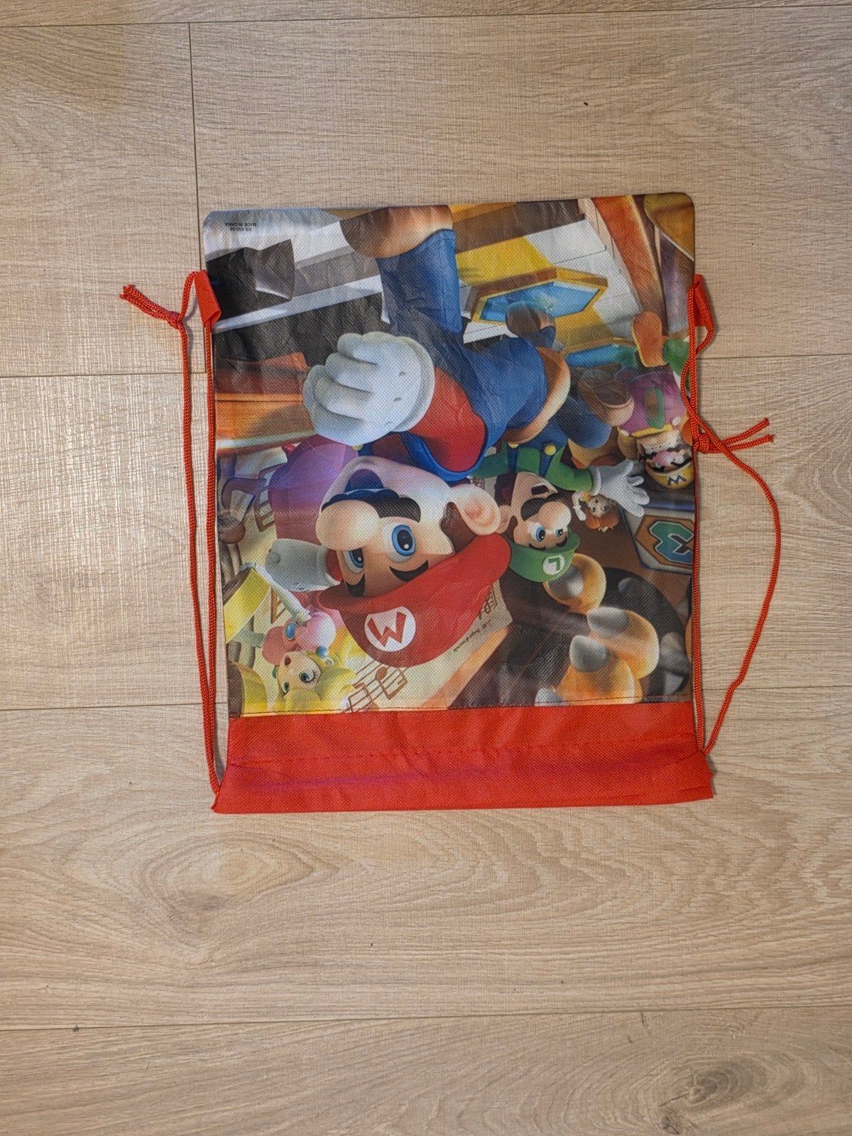 12x Super Mario rugzakjes / uitdeelzakjes - ook per stuk, Verzenden, Nieuw, Jongen of Meisje