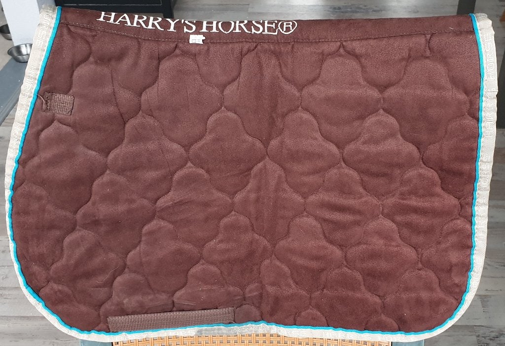 Kort gebruikt bruin ponydekje, maat cob, Dieren en Toebehoren, Gebruikt, Cob (M), Ophalen of Verzenden, Harry's Horse