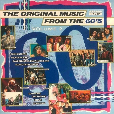 Original music from the Sixties  (2LP), Ophalen of Verzenden, Zo goed als nieuw, Pop, 12 inch