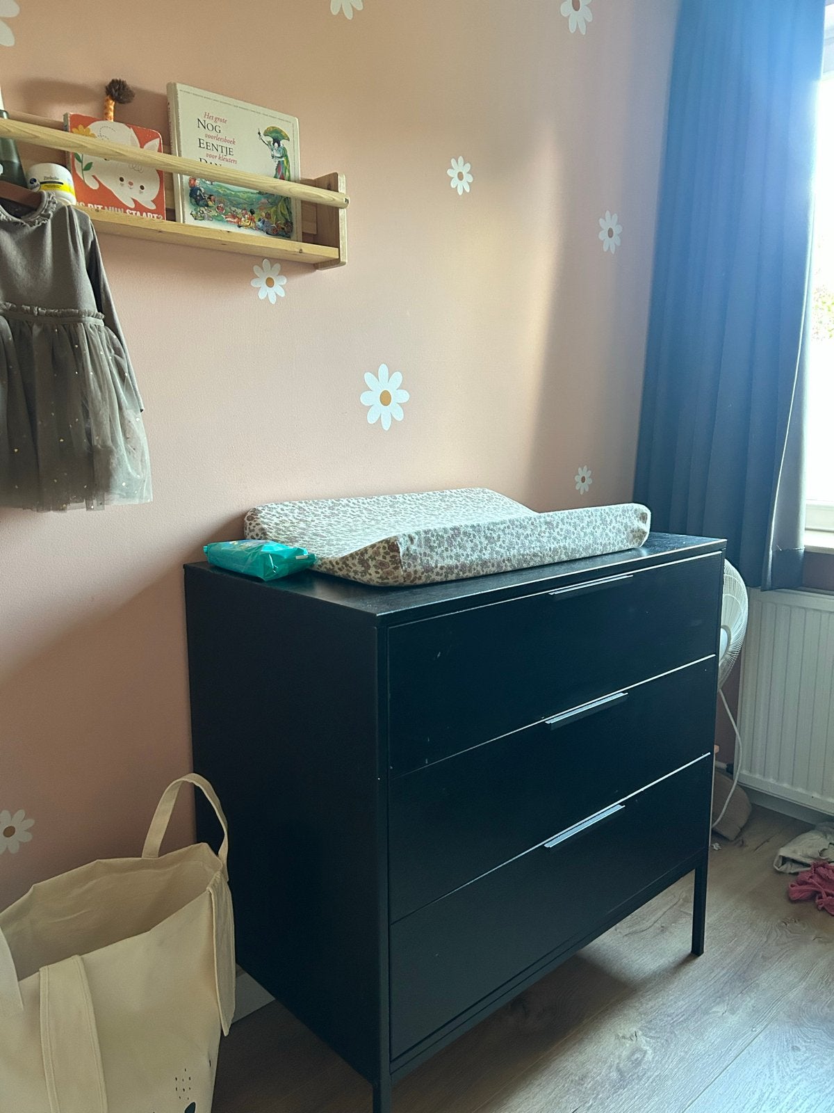Commode en kast - Zwart, Ophalen, Gebruikt, 50 tot 70 cm, 75 tot 100 cm