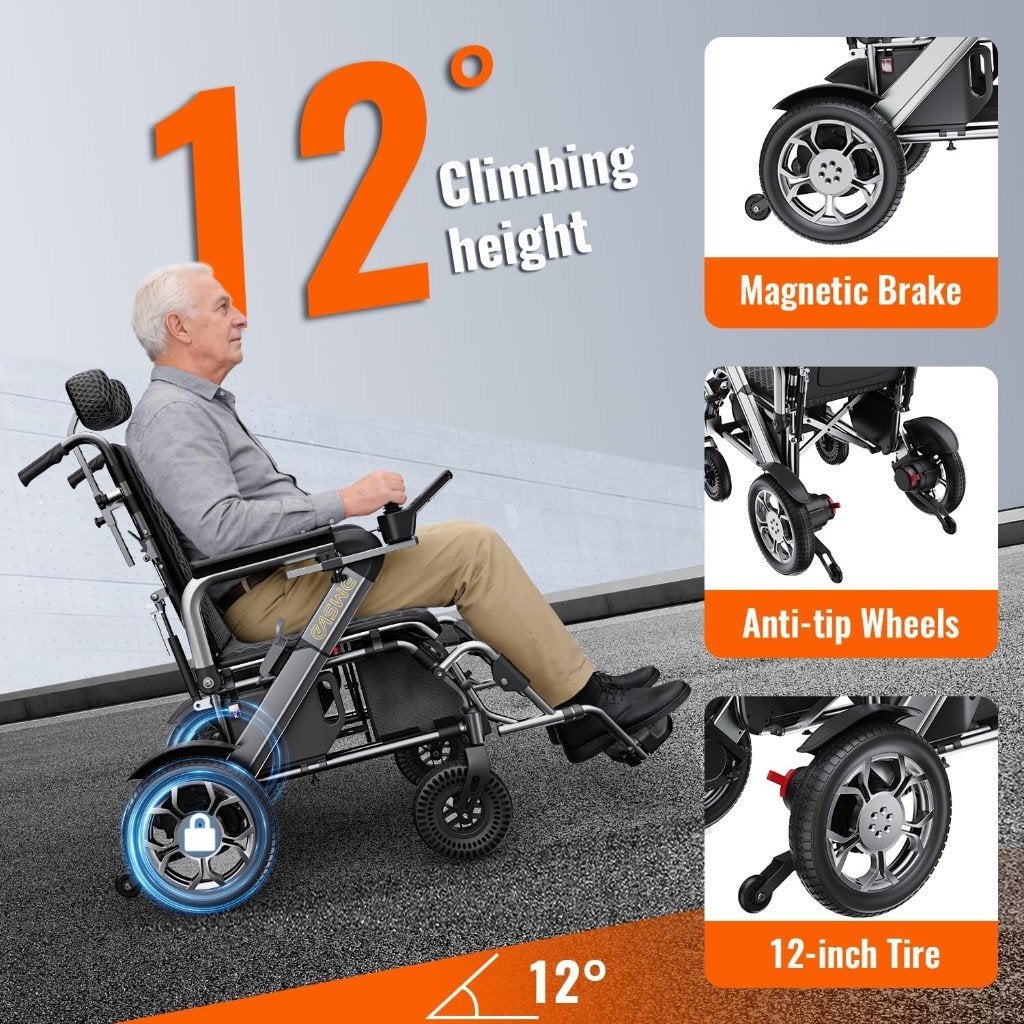 Easwe G10 elektrische rolstoel scootmobiel opvouwbaar NIEUW, Diversen, Ophalen, Inklapbaar, Nieuw, Elektrische rolstoel