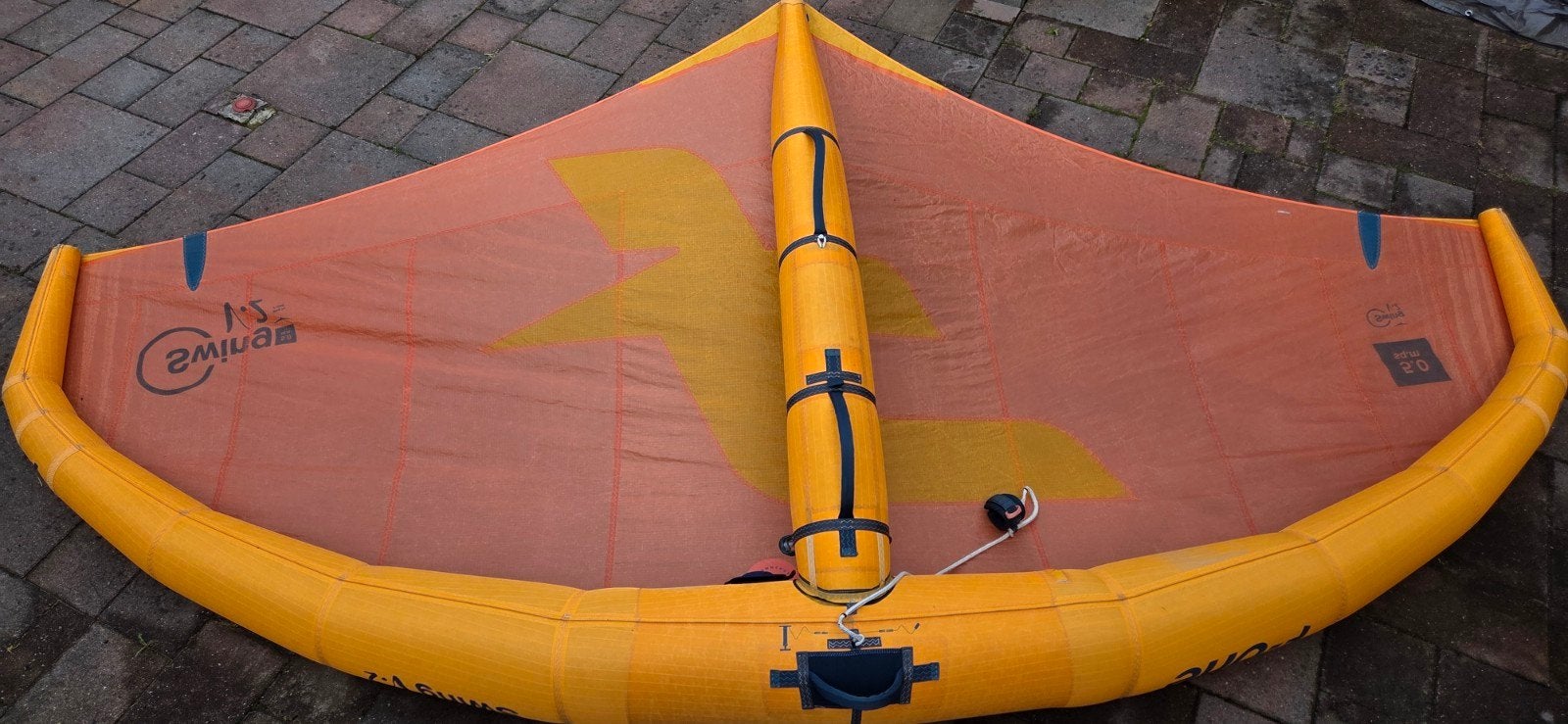 F‑ONE Swing V2 5m² | Licht en wendbaar | Zeer goede staat, Ophalen, Gebruikt, Wingsurf-wing