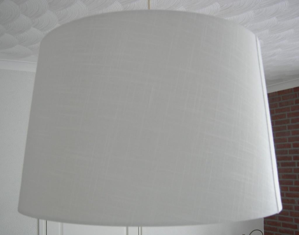 Hanglampenkap / Hanglamp kap gebroken wit afm. Ø47xØ43x30 cm, Huis en Inrichting, Lampen | Lampenkappen, Ophalen of Verzenden