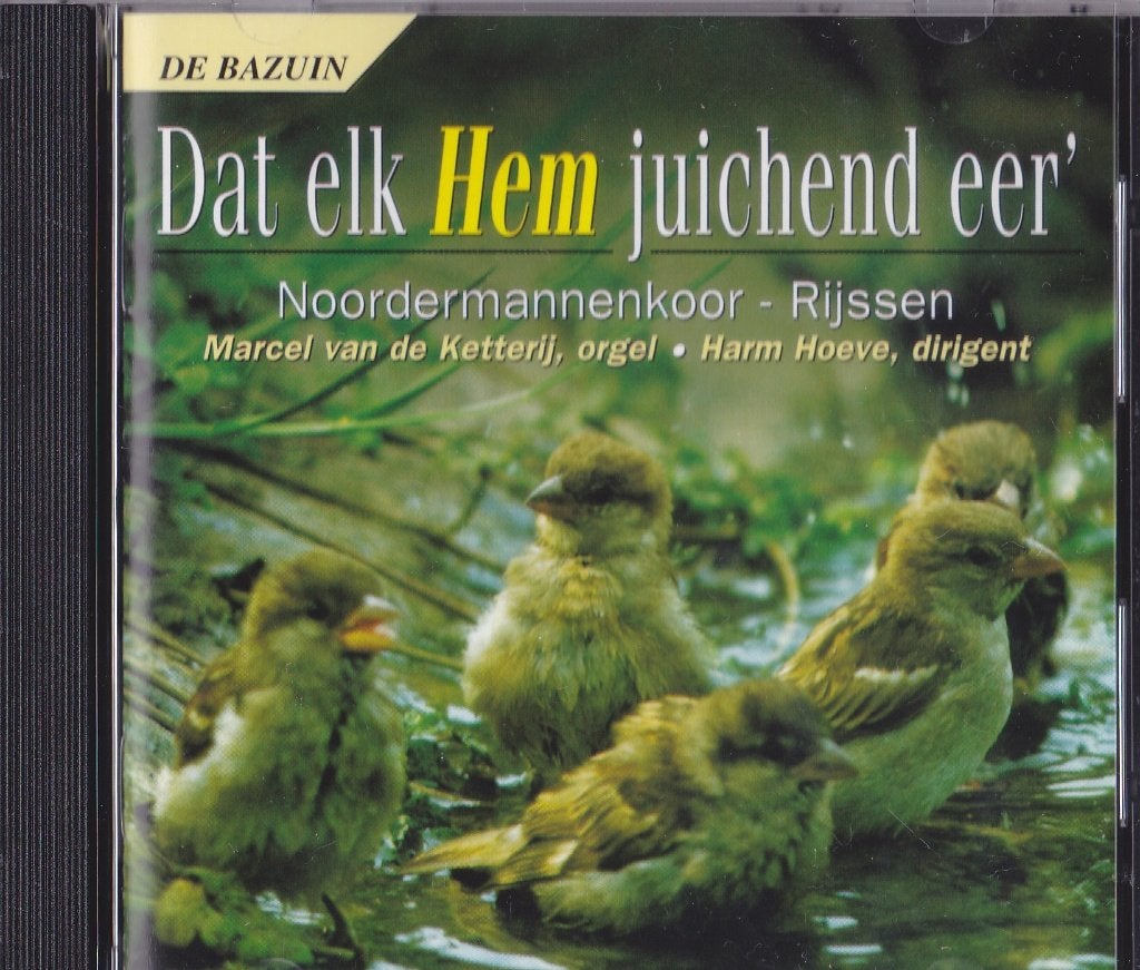Cd Dat elk Hem juichend eer’ | Noordermannenkoor | Rijssen, Ophalen, Zo goed als nieuw, Koren of Klassiek