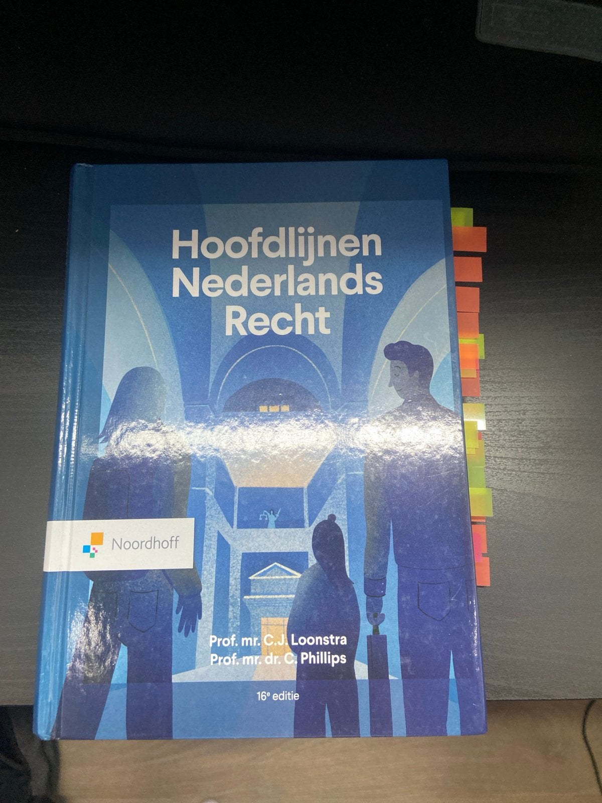 Hoofdlijnen Nederlands recht - 16e editie, Boeken, Studieboeken en Cursussen, Ophalen of Verzenden, Gamma, Gelezen, HBO