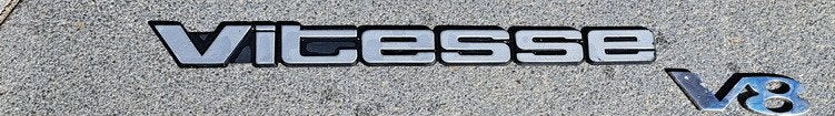 Rover SD1 3500 emblemen ook Vitesse, Ophalen, Gebruikt, Land Rover
