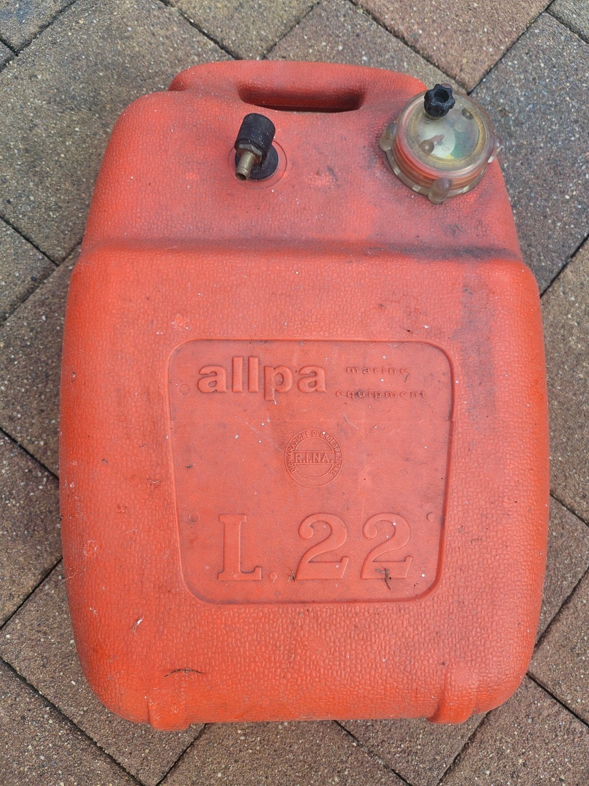 Allpa Marine Brandstoftank 22L - Gebruikt, Ophalen, Gebruikt, Motor en Techniek