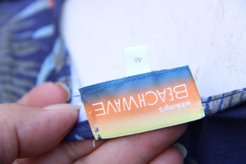 Jurk grijs/ groen/ oranje Beachwave mt 46 Vaste prijs, Beachwave, Maat 46/48 (XL) of groter, Ophalen of Verzenden, Zo goed als nieuw
