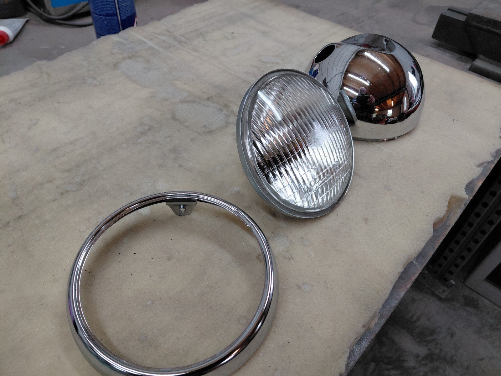 yamaha fs1 koplamp chroom, Ophalen of Verzenden, Koplamp, Yamaha