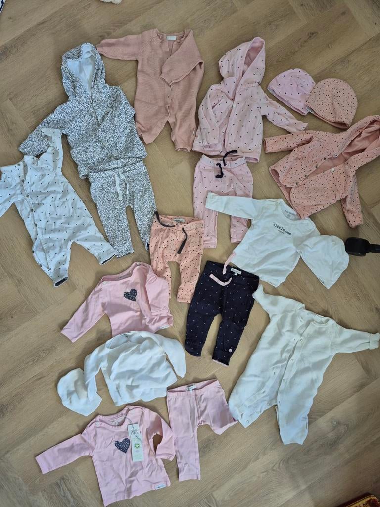 Noppies Kledingpakket 19-delig Maat 50/56 Meisje, Ophalen of Verzenden