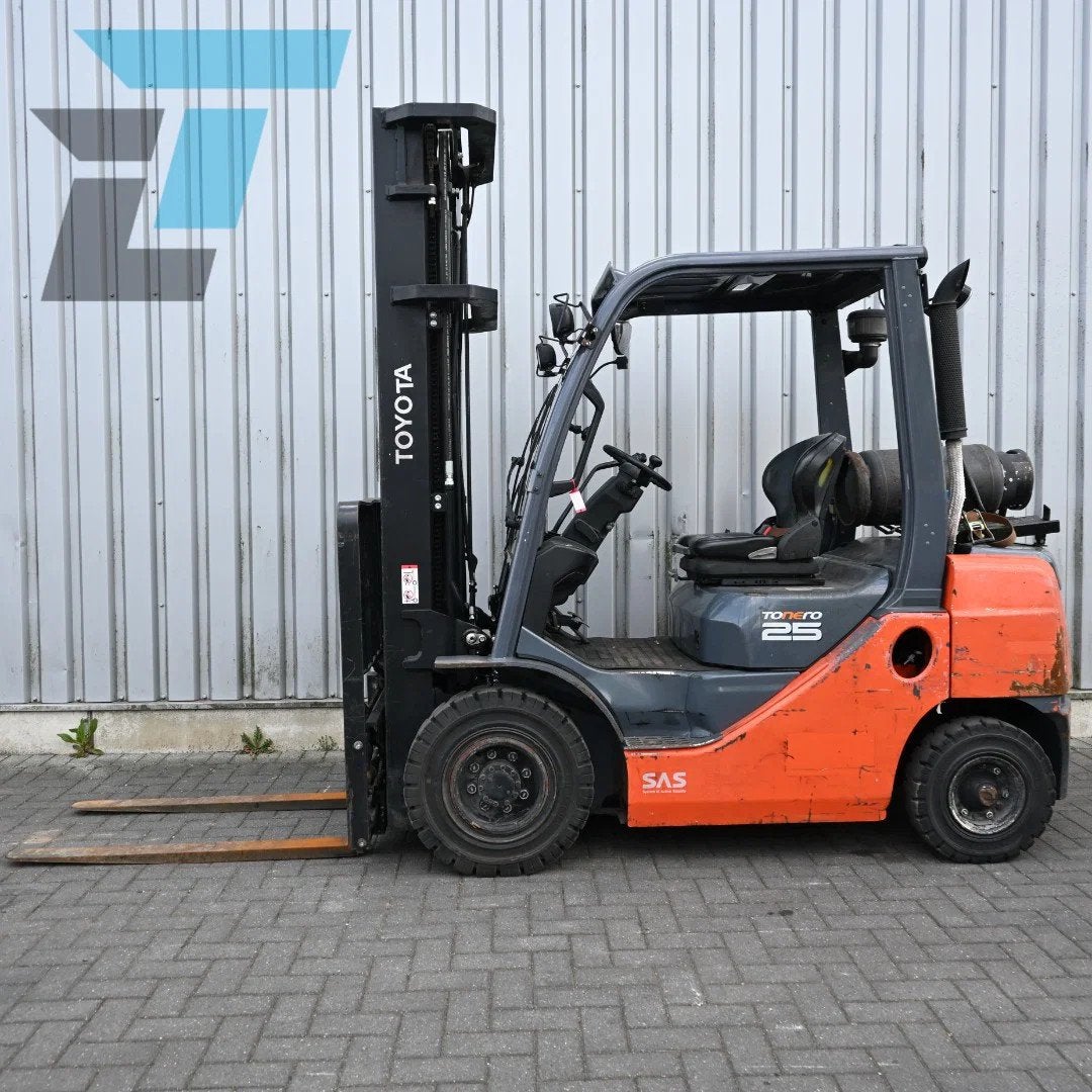 Toyota 02-8FGF25 LPG Heftruck (bj 2015), 2000 tot 3000 kg, LPG, Heftruck, Toyota