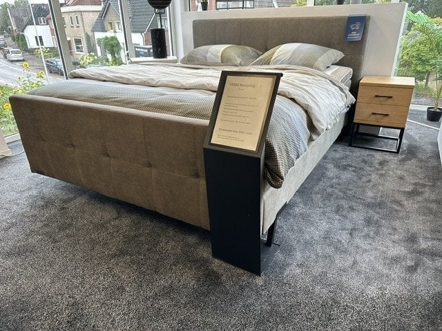 V2800 boxspringset vlak 180/210 kompleet LAATSTE SHOWROOM WE, Matrasbestellen.nl, Verzenden, Buurserstraat 15 A, 7481 EG,Haaksbergen