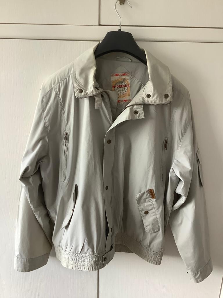 Mc Gregor heren jack maat 52, Ophalen of Verzenden, Gedragen, Maat 52/54 (L), Beige