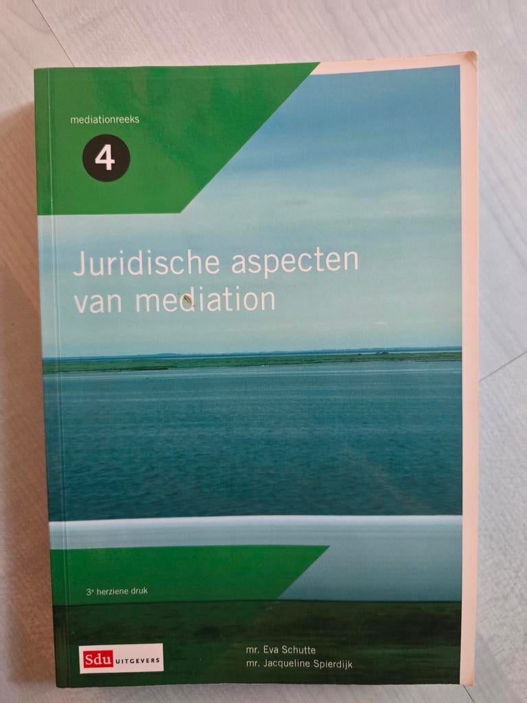 Juridische aspecten van mediation - Eva Schutte, Eva Schutte, Jacqueline Spierdijk, Zo goed als nieuw, Gamma, HBO