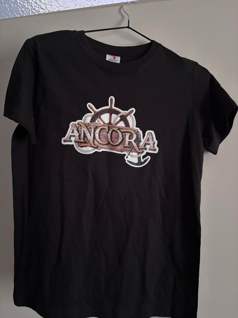 Shirt Ancora, Ophalen of Verzenden, Nieuw, Overige maten, Zwart