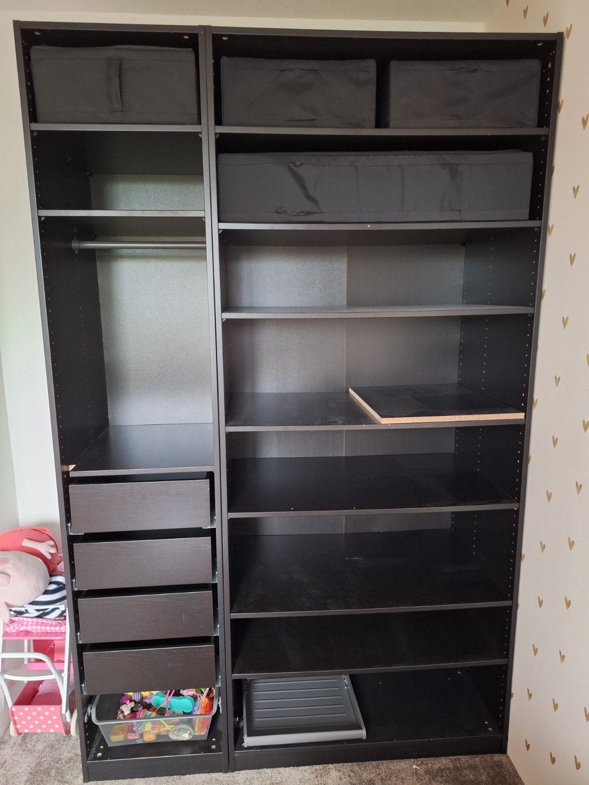 IKEA Pax Kast 2 Delen, Ophalen, 50 tot 75 cm, 200 cm of meer