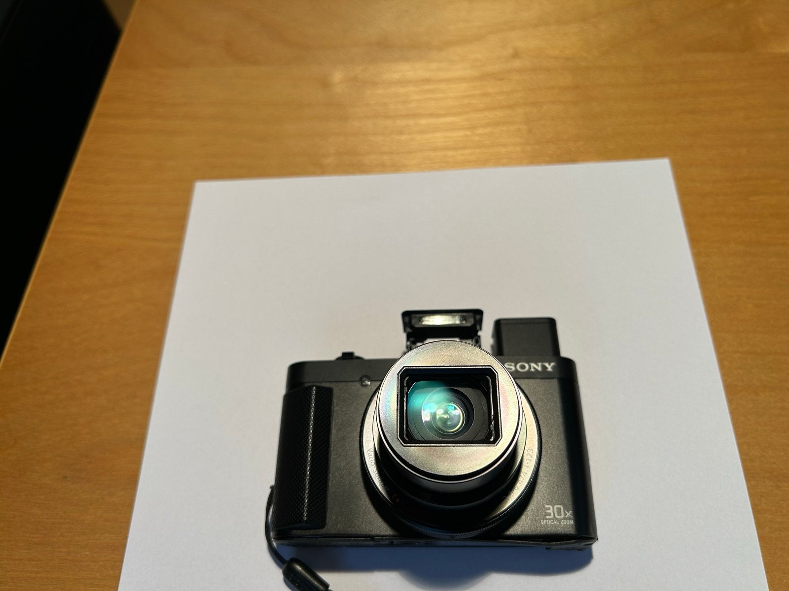 Sony Cyber-shot DSC-HX90V Compactcamera - Zwart, Audio, Tv en Foto, Ingebouwde flitser, Ophalen of Verzenden, Zo goed als nieuw
