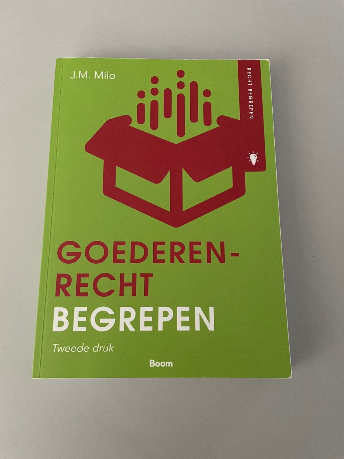 J.M. Milo - Goederenrecht begrepen, Sociale wetenschap, Nieuw, Ophalen of Verzenden, J.M. Milo