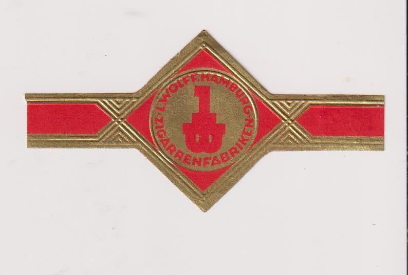 sigarenbanden - L. WOLFF, Ophalen of Verzenden, Zo goed als nieuw, Sigarenbandjes