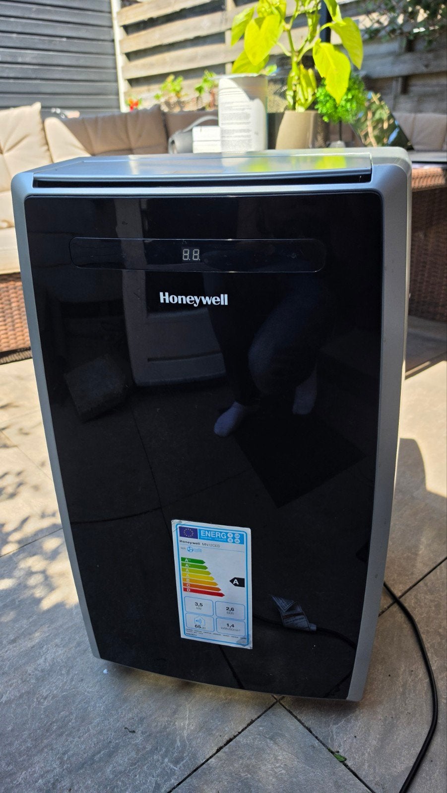 Zeer krachtige Honeywell MN12CES Mobiele Airco, Ophalen, Timer, Gebruikt, 3 snelheden of meer