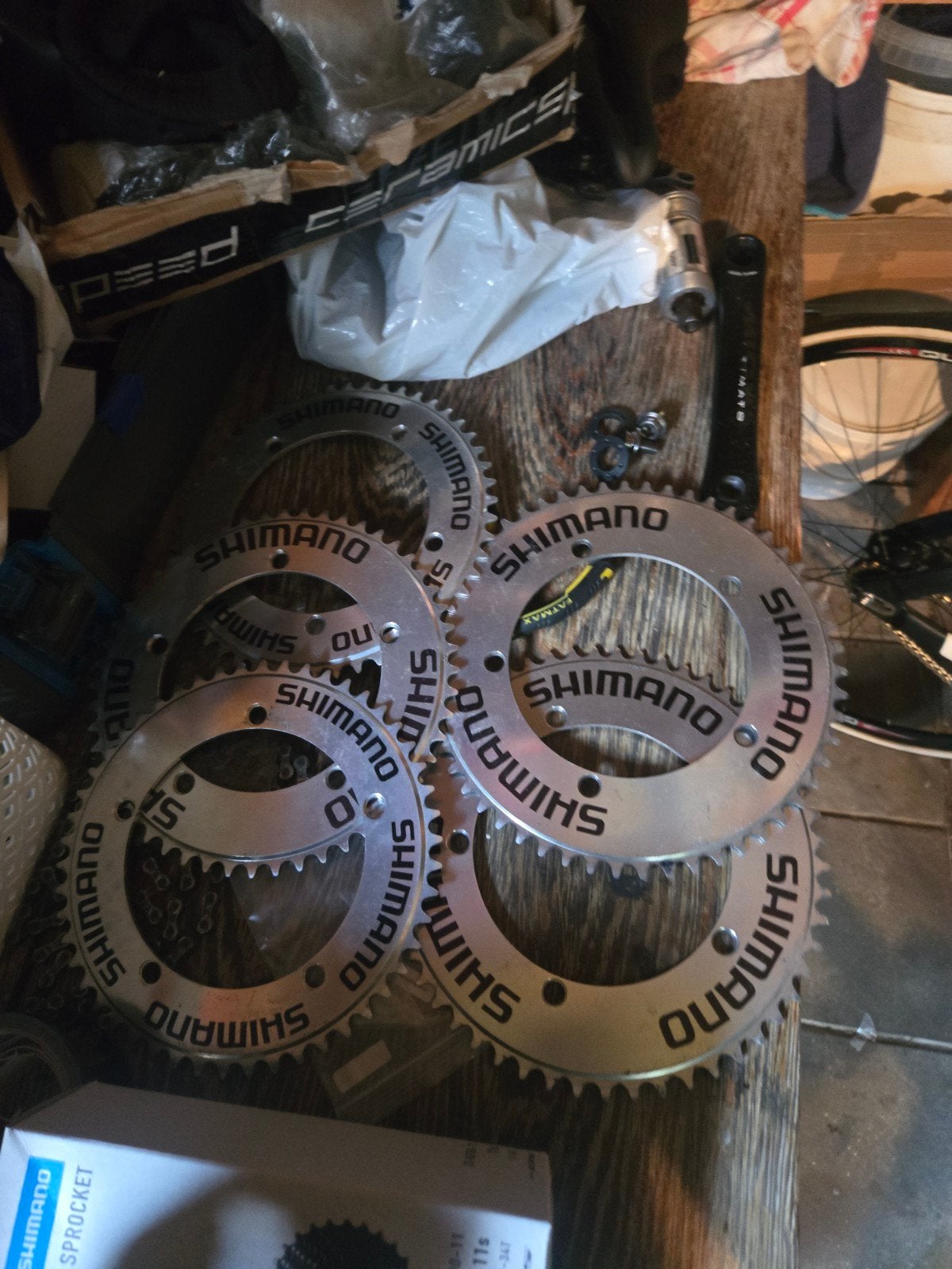 Shimano kettingbladen - Diverse maten, Verzenden