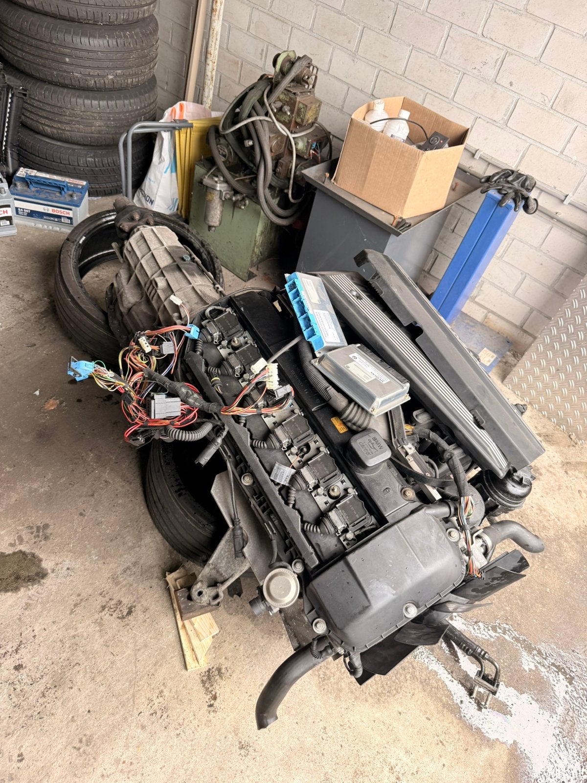 BMW motor m54b22 170pk automaat zf, Ophalen of Verzenden, Gebruikt, BMW