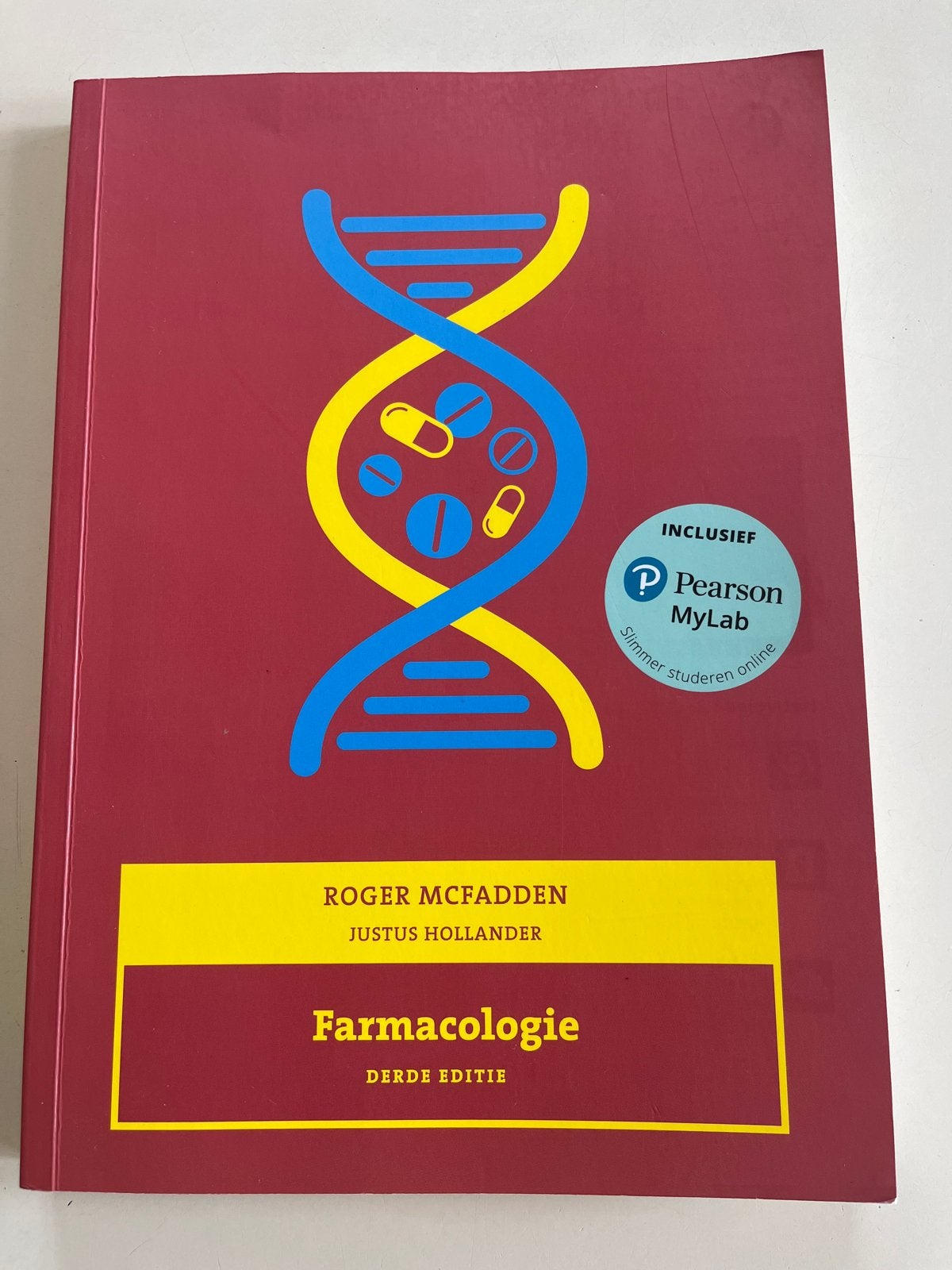 Farmacologie - Derde Editie, Boeken, Ophalen of Verzenden, Beta, Zo goed als nieuw, HBO