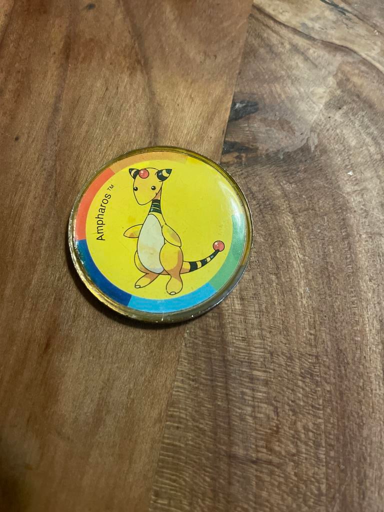 Pokémon Ampharos Munt - 2001 Nintendo, Hobby en Vrije tijd, Verzamelkaartspellen | Pokémon, Ophalen of Verzenden, Gebruikt, Overige typen