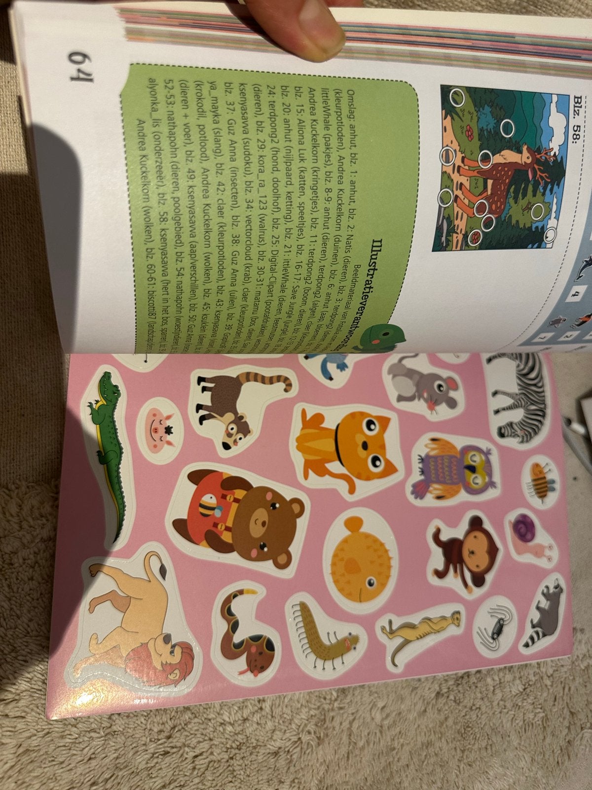 2 nieuwe Puzzelboeken met stickers:, Ophalen of Verzenden, Zo goed als nieuw, 2 tot 3 jaar