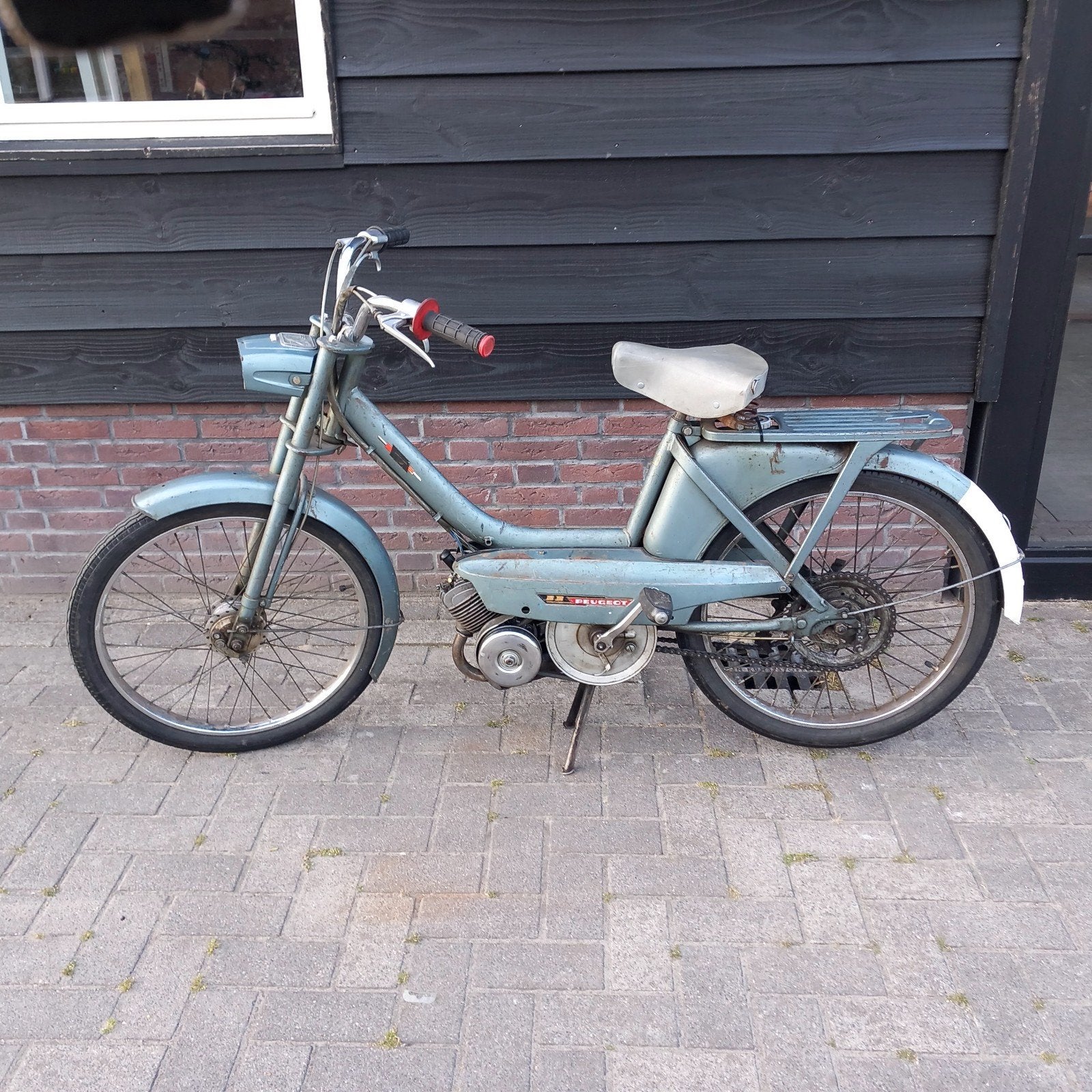 Peugeot bb 5025 blauw 23 inch, Ophalen, Gebruikt, Overige modellen, Maximaal 45 km/u