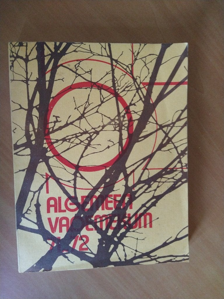 Algemeen Vademecuum 71/72 - Groninger Studenten. Gronstra, Ophalen of Verzenden