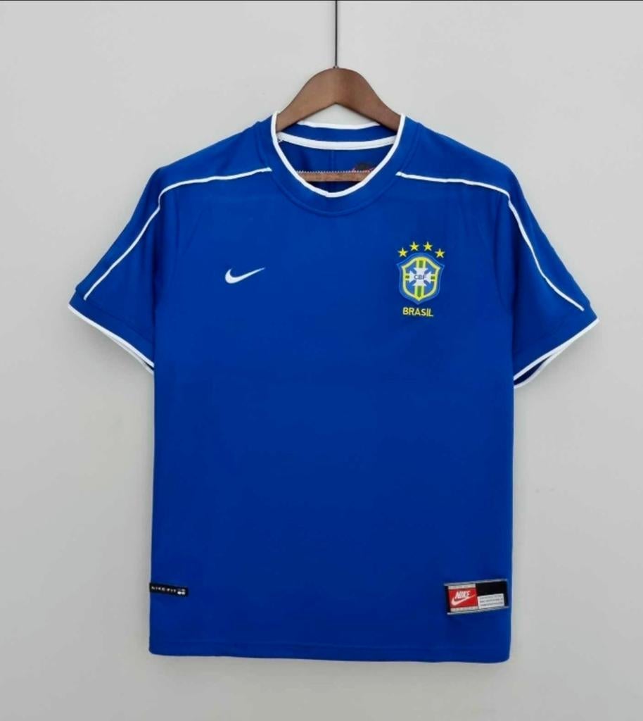 1998 Brazil away retro jersey, Sport en Fitness, Voetbal, Ophalen of Verzenden, Nieuw, Shirt