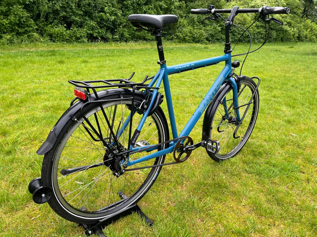 Santos Travelmaster 2.8 maat 58 cm Rohloff SON Riem Magura, Overige merken, 28 inch, Gebruikt, 10 tot 15 versnellingen