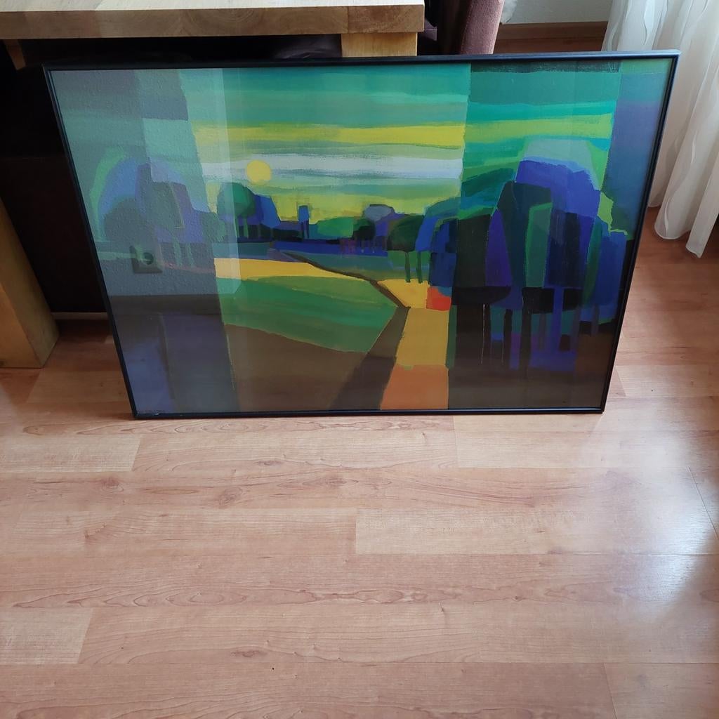 Ton schulten 101x71 cm in lijst, Ophalen