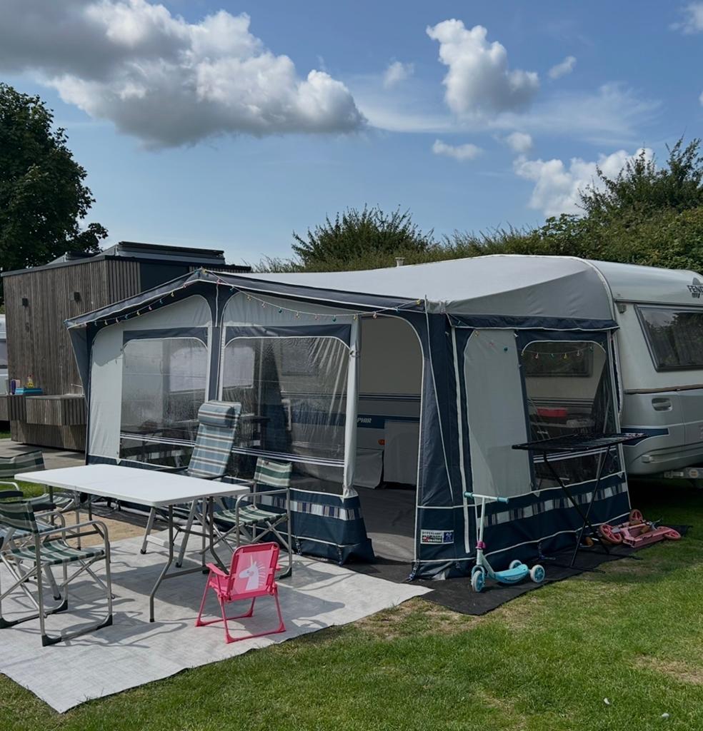 Voortent met luifel maat 11, Ophalen of Verzenden, Zo goed als nieuw, Polyester, Overige merken