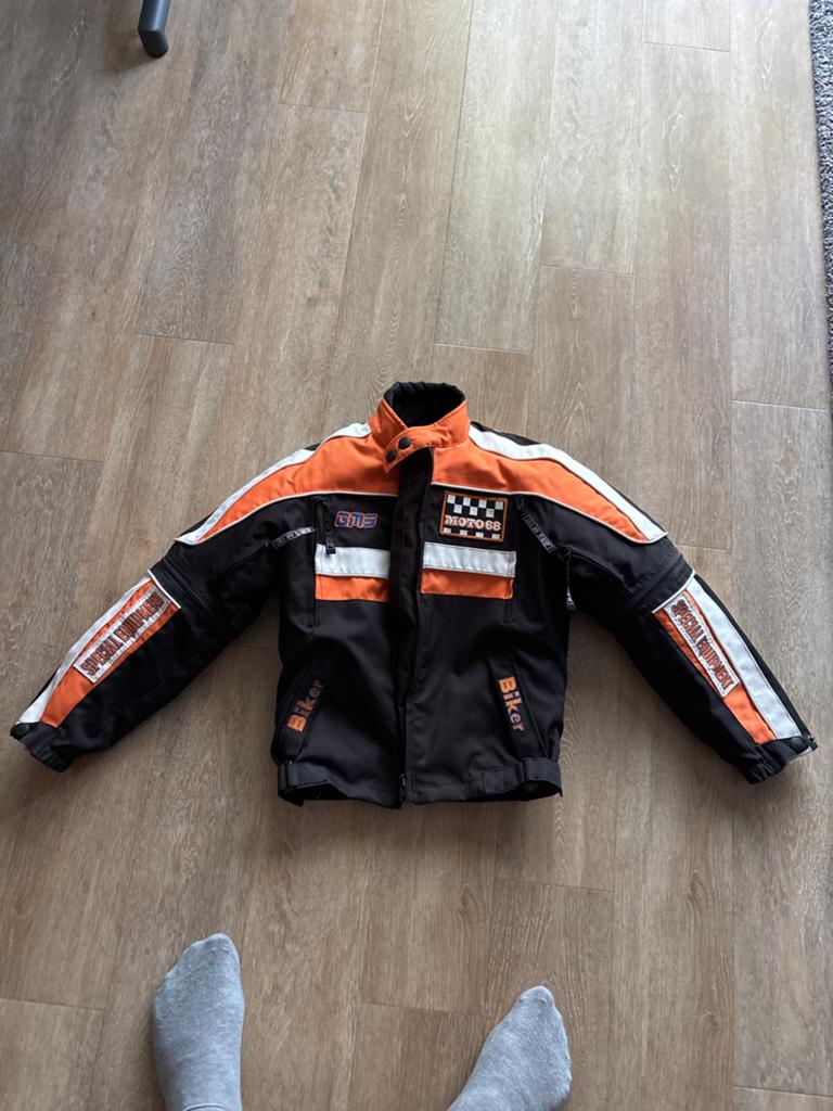 Kinder motorjas, Motoren, Kleding | Motorkleding, Ophalen, Tweedehands, Heren, Jas | textiel