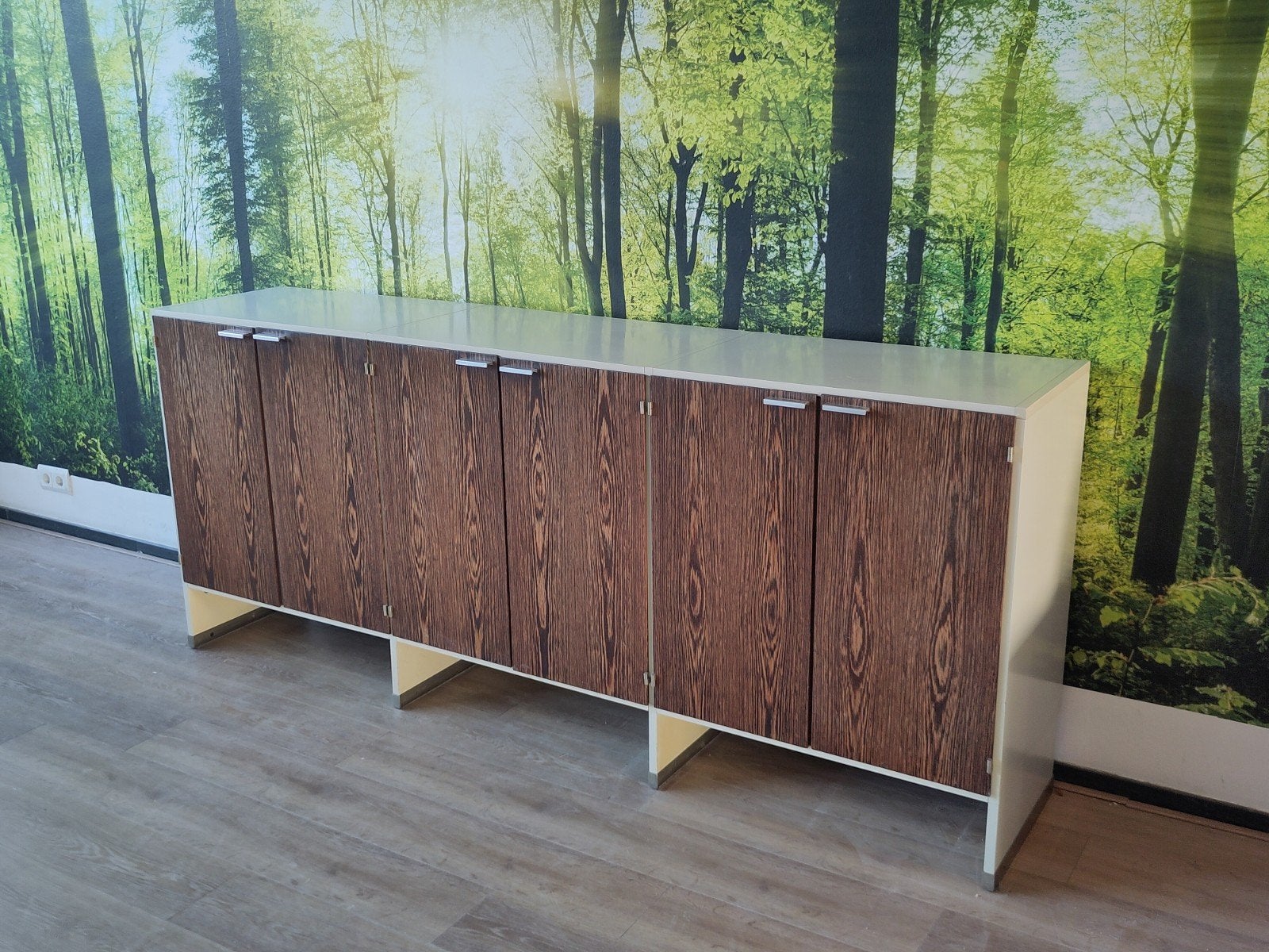 Vintage dressoir Pastoe Made to Measure kast wenge hout, 100 tot 150 cm, Mid century modern dutch design, ., Ophalen of Verzenden