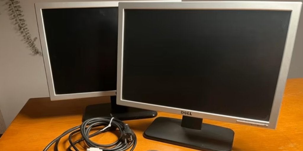 2 Dell Monitors met standaard 19 inch, Computers en Software, Monitoren, Ophalen of Verzenden, Zo goed als nieuw, Dell, Quad HD (2K)