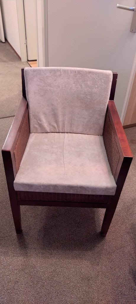 Jan des Bouvrie stoelen, Ophalen, Gebruikt, Twee, Bruin