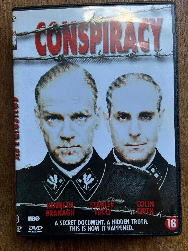 Conspiracy DVD (Oorlog , drama), Vanaf 16 jaar, Ophalen of Verzenden, Zo goed als nieuw, Waargebeurd drama