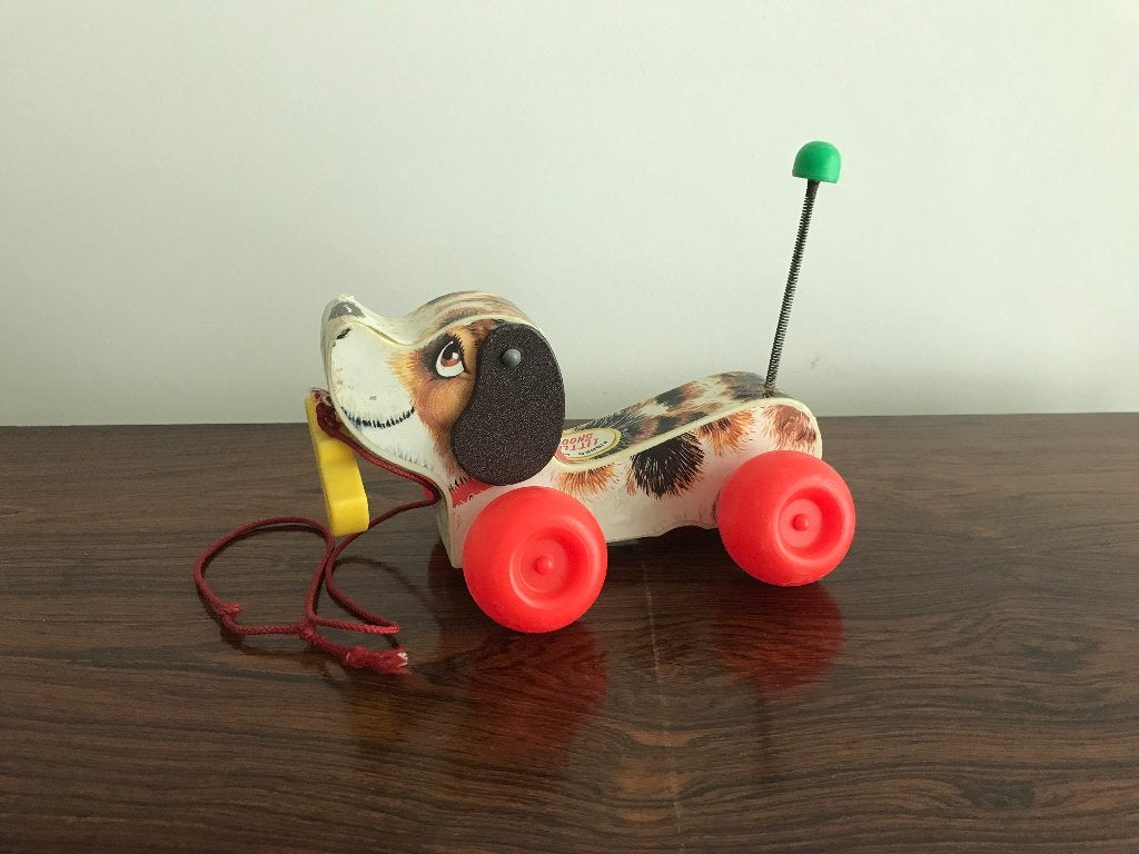 Fisher price Little Snoopy, Ophalen of Verzenden, Gebruikt, Duw- of Trekspeelgoed
