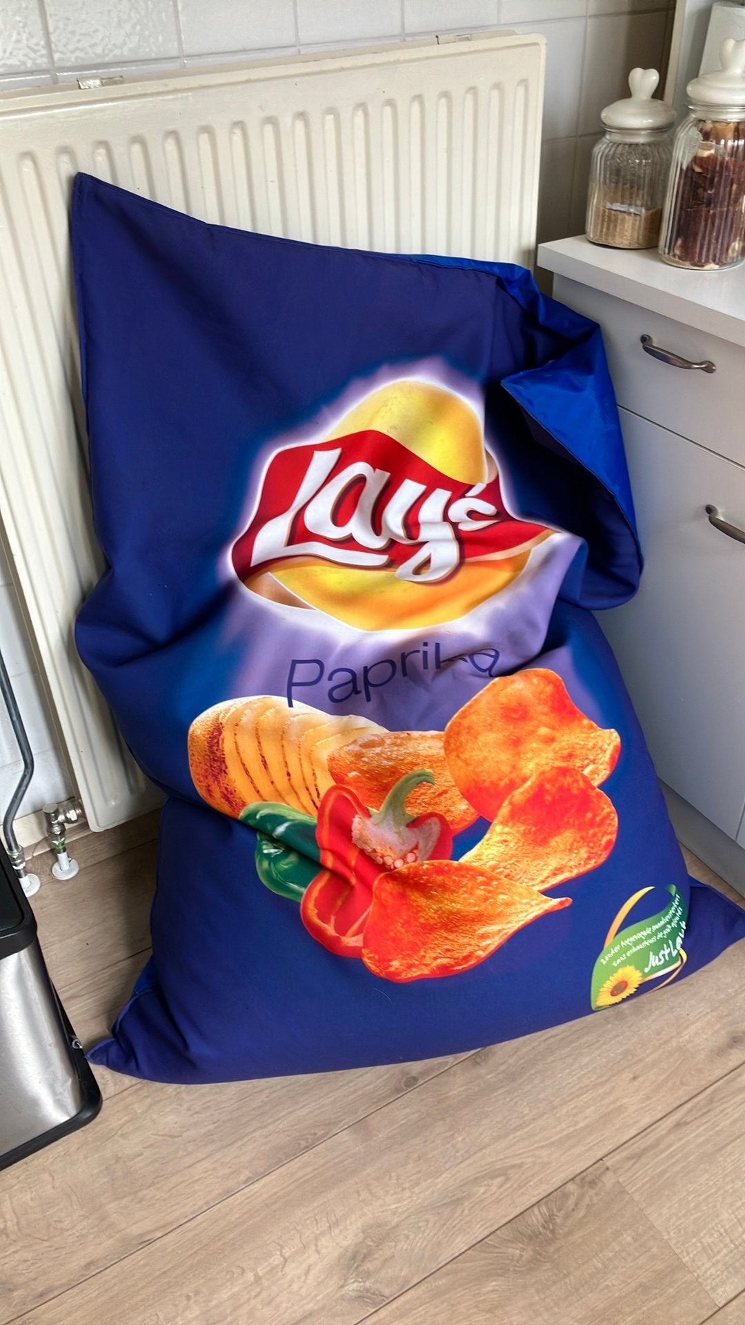 Grote leuke Lays zitzak voor een tienerkamer??, Ophalen, Gebruikt