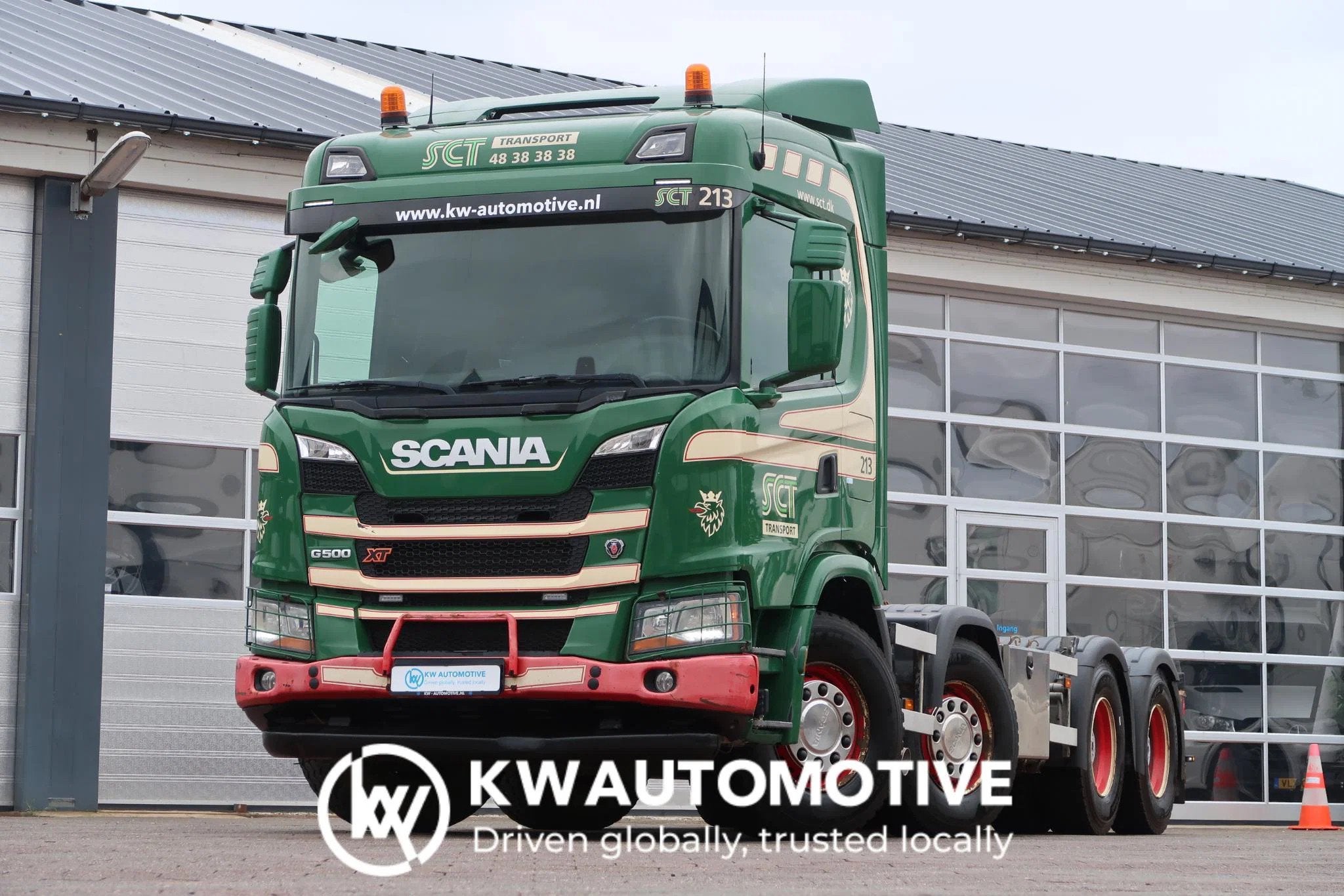 Scania G500 NGS XT/ 8X4NA/ JOAB 24T/ PTO-EG/ (bj 2018), Automaat, Achterwielaandrijving, Scania, Bedrijf