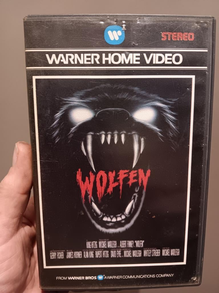 Wolfen vhs videoband ex rental videotheek horror, Vanaf 16 jaar, Ophalen of Verzenden, Zo goed als nieuw, Actie en Avontuur