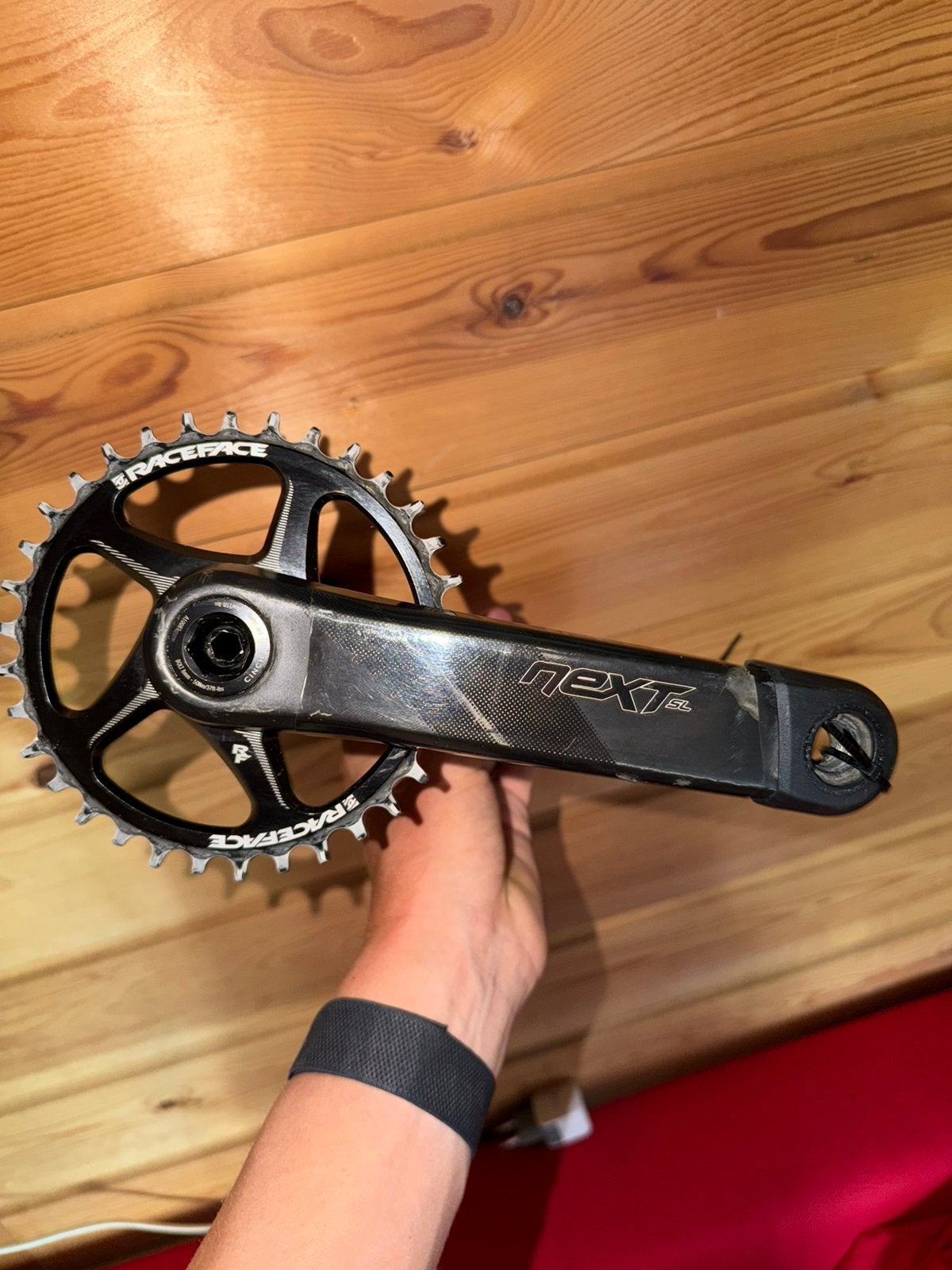 RACE FACE NEXT SL CARBON CRANK G5, Fietsen en Brommers, Fietsonderdelen, Ophalen of Verzenden, Zo goed als nieuw, Carbon