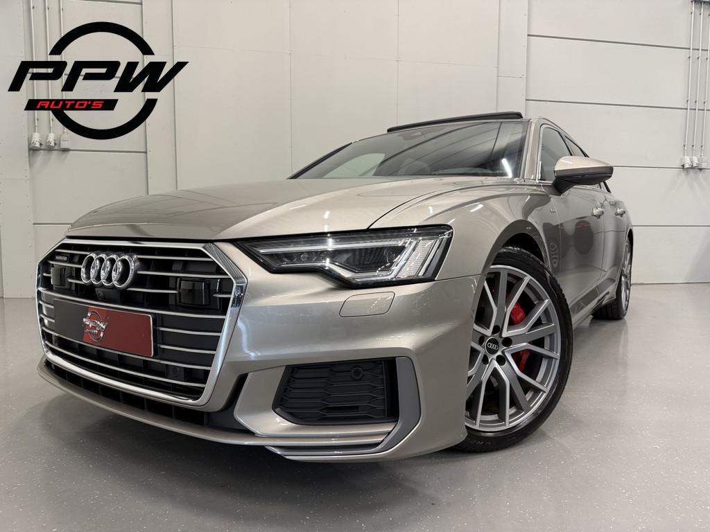 Audi A6 Avant 55 TFSI e quattro Competition PANO/SOH 99%/HEA, Gebruikt, Zwart, 4 cilinders, Plug-in hybride