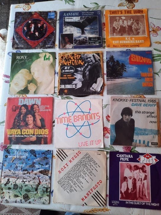 Vinyl singles 96 stuks, Ophalen of Verzenden, Gebruikt
